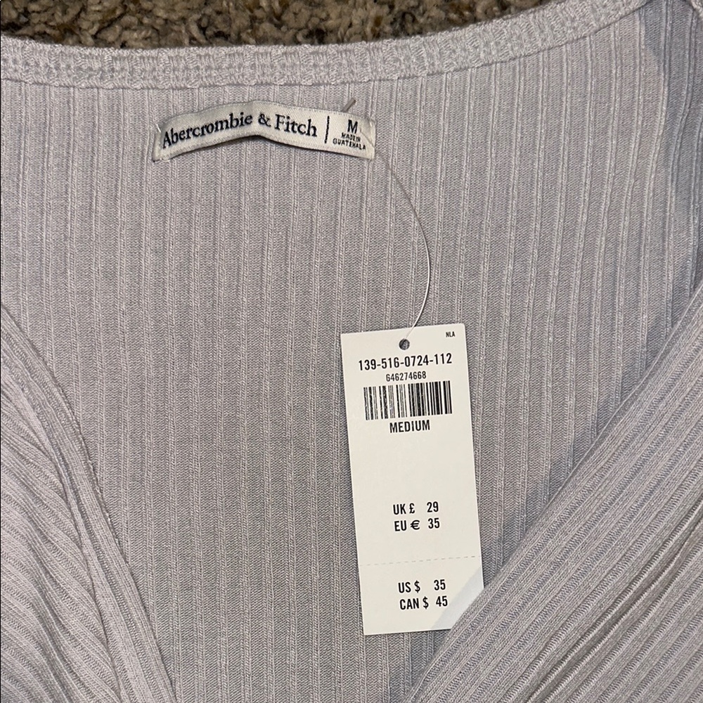 Abercrombie & Fitch Wrap Top - Picture 2 of 3
